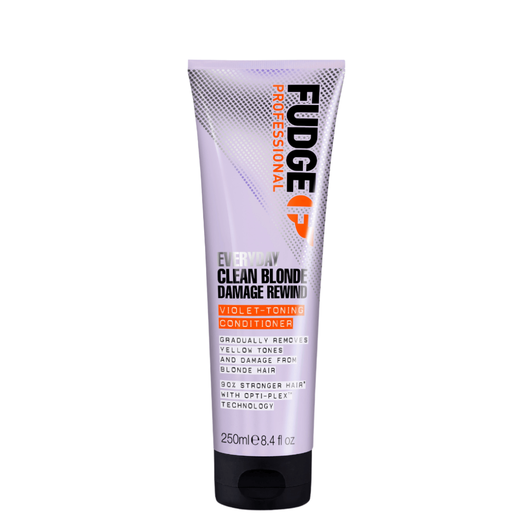 Fudge Everyday Clean Blonde Damage Rewind Conditioner 250ml - Haircare Market