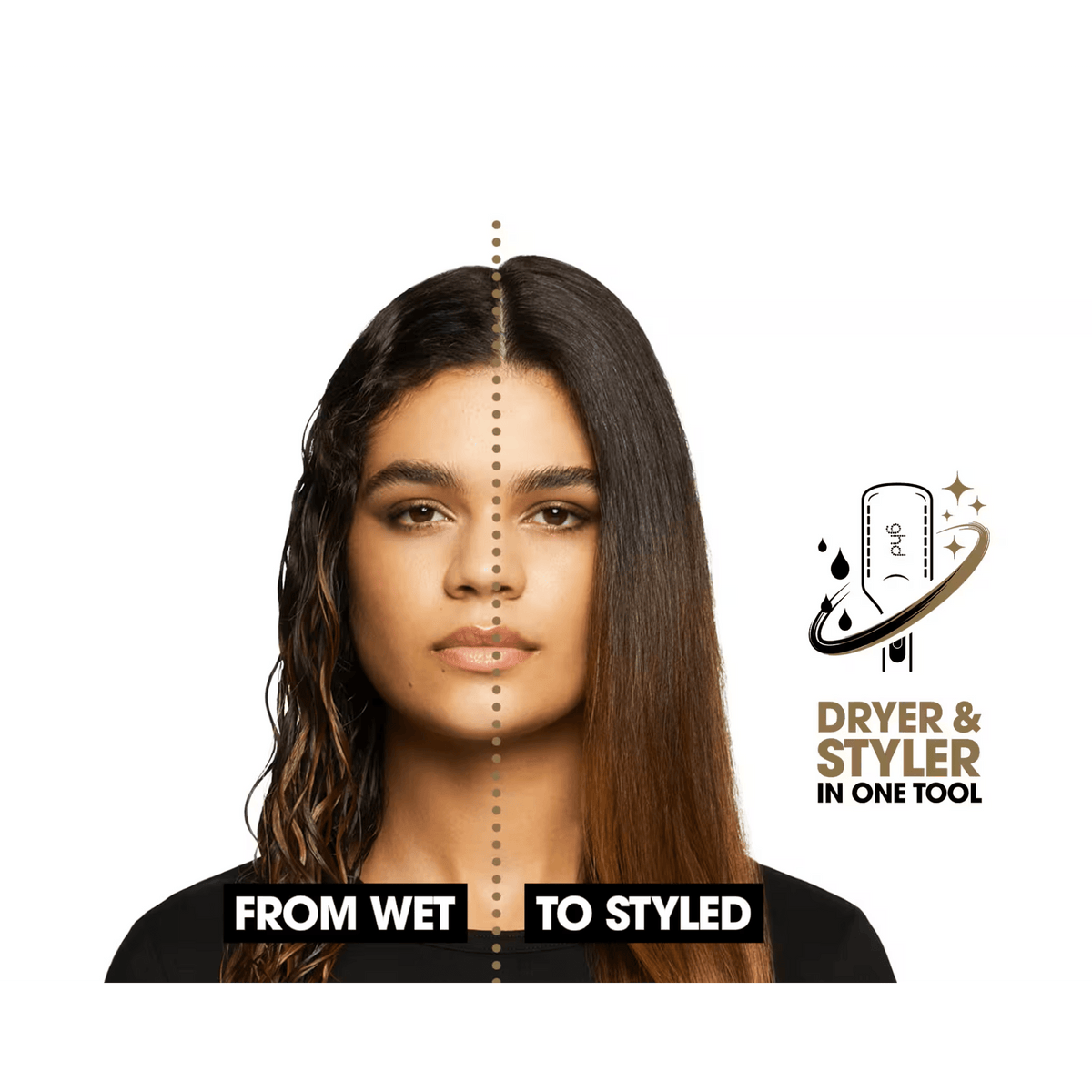 ghd Duet Style 2-in-1 Hot Air Styler In Black - Haircare Market