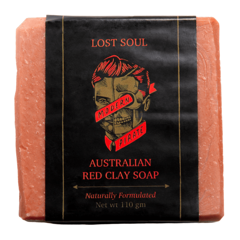 Modern Pirate Lost Soul Australian Red Clay Soap 110g - Haircare Market