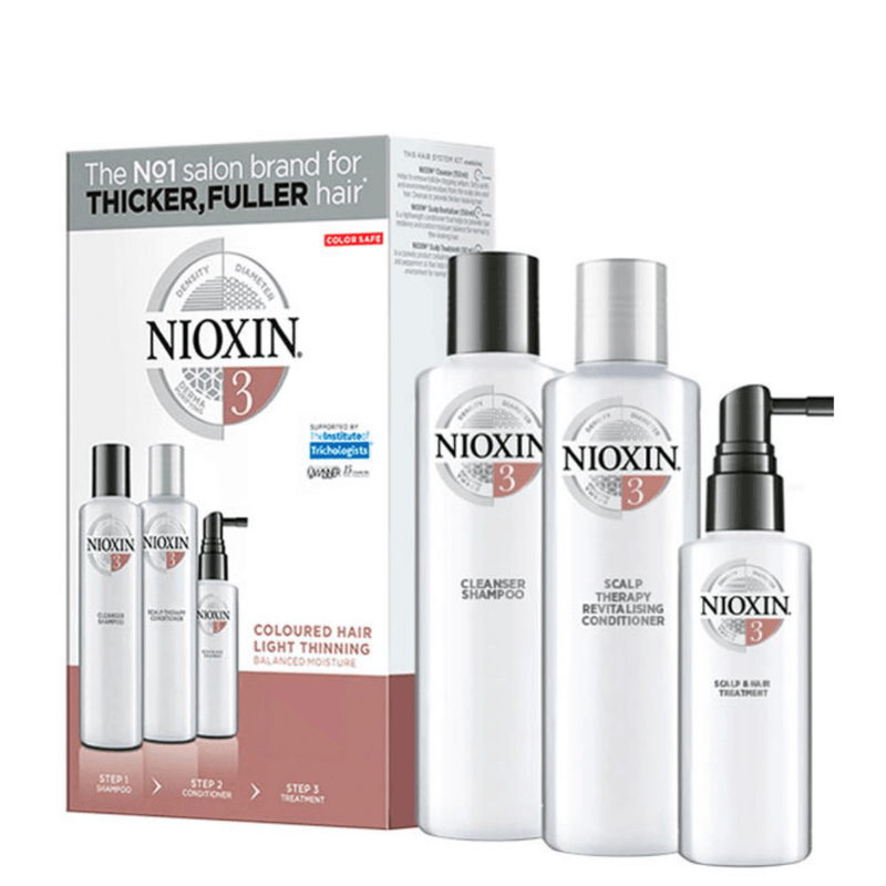 Nioxin Trial Kit System 3 150ml,150ml & 50ml - Haircare Market