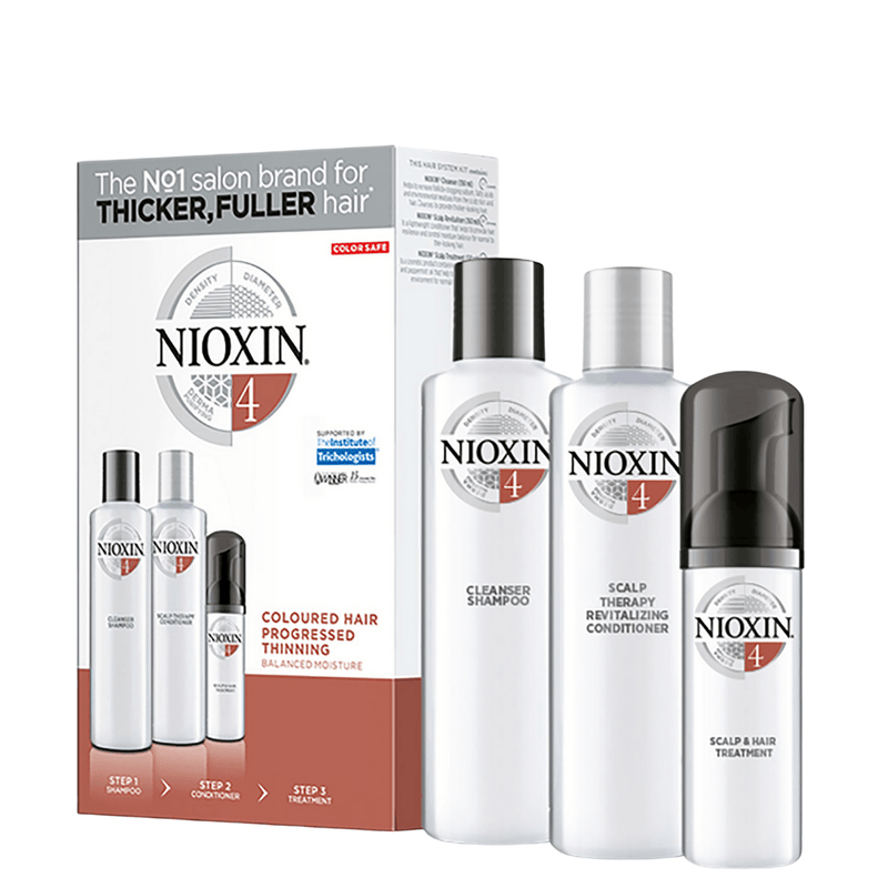 Nioxin Trial Kit System 4 150ml,150ml & 50ml - Haircare Market