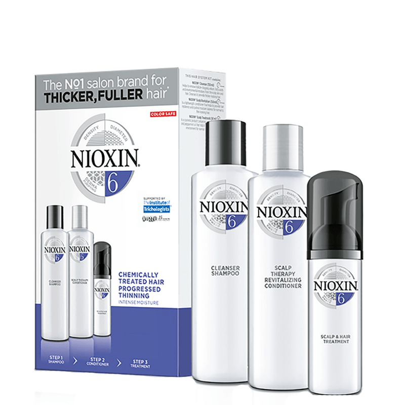 Nioxin Trial Kit System 6 150ml,150ml & 50ml - Haircare Market