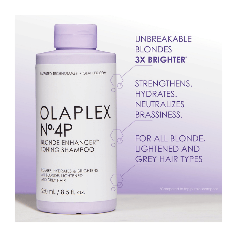 Olaplex No.4-P Bond Maintenance Purple Shampoo 250ml - Haircare Market