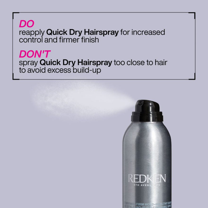 Redken Quick Dry Hairspray 400ml