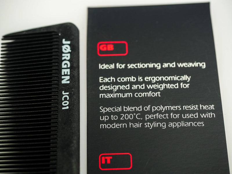 Jorgen Metal Tail Comb JC01 - Haircare Market