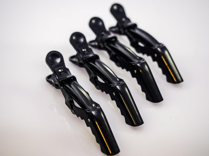 T-Rex Clips Black 4pcs 2435 - Haircare Market