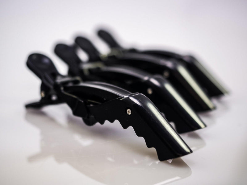 T-Rex Clips Black 4pcs 2435 - Haircare Market