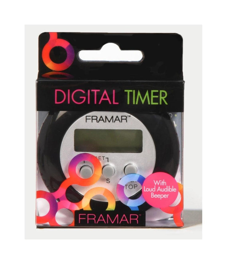 Framar Digital Timer Black - Haircare Market