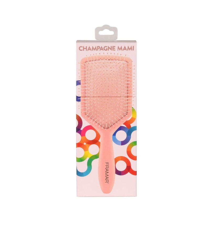 Framar Paddle Brush Champagne Mami - Haircare Market