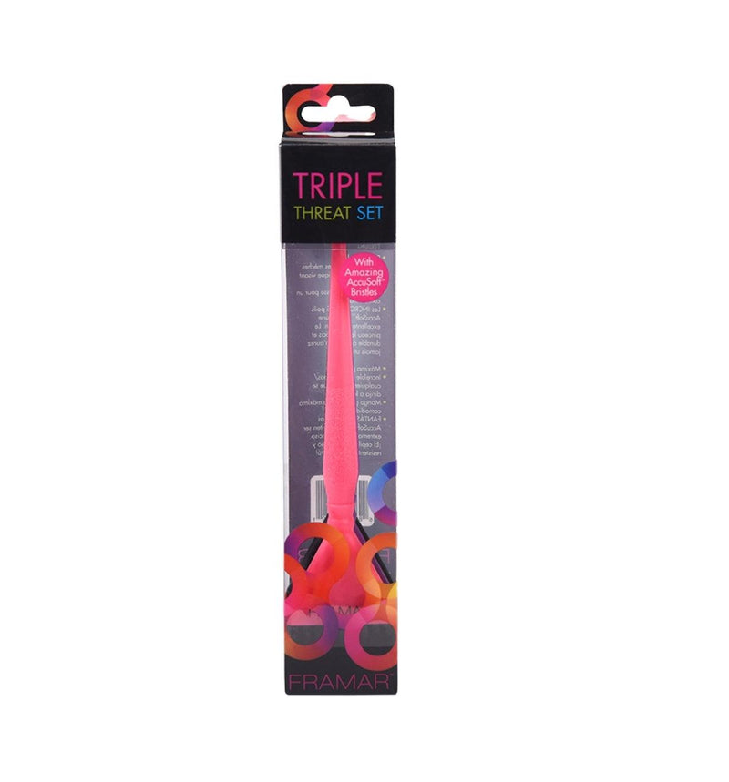 Framar Triple Threat Brush Set - Haircare Market