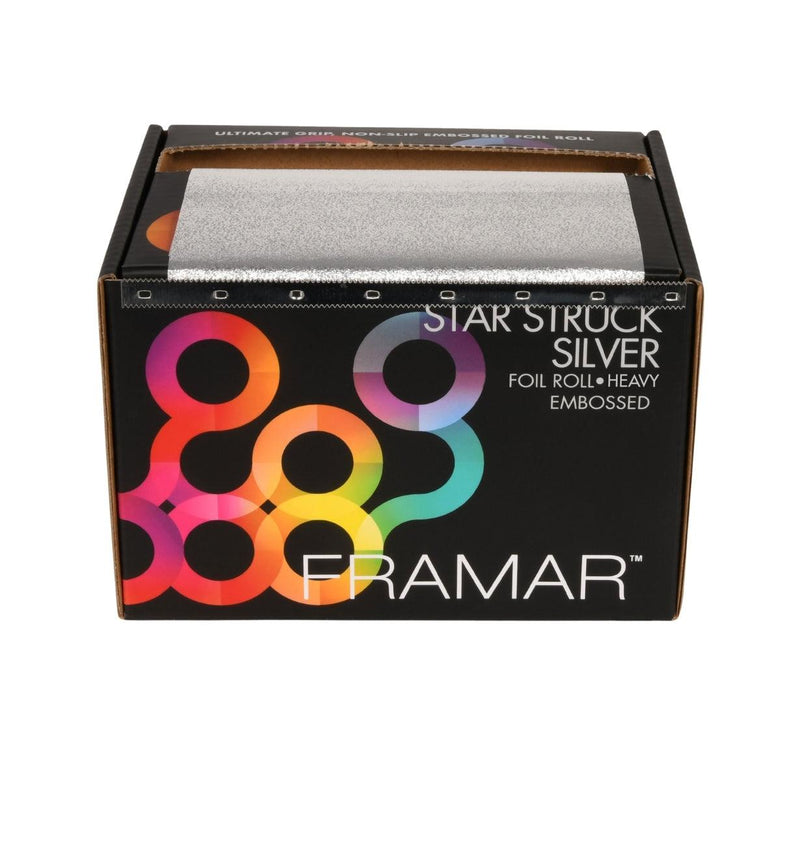 Framar Star Struck Silver - Embossed Roll Med - 330ft - Haircare Market