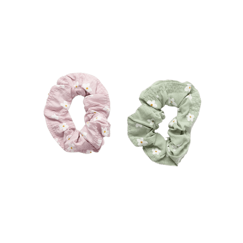 Stilen Daisy Scrunchie Set - Lilac & Sage - Haircare Market