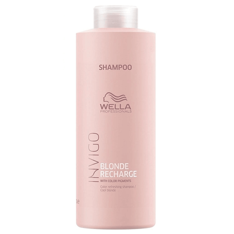 Wella Invigo Blonde Recharge Cool Blonde Shampoo 1 Litre - Haircare Market