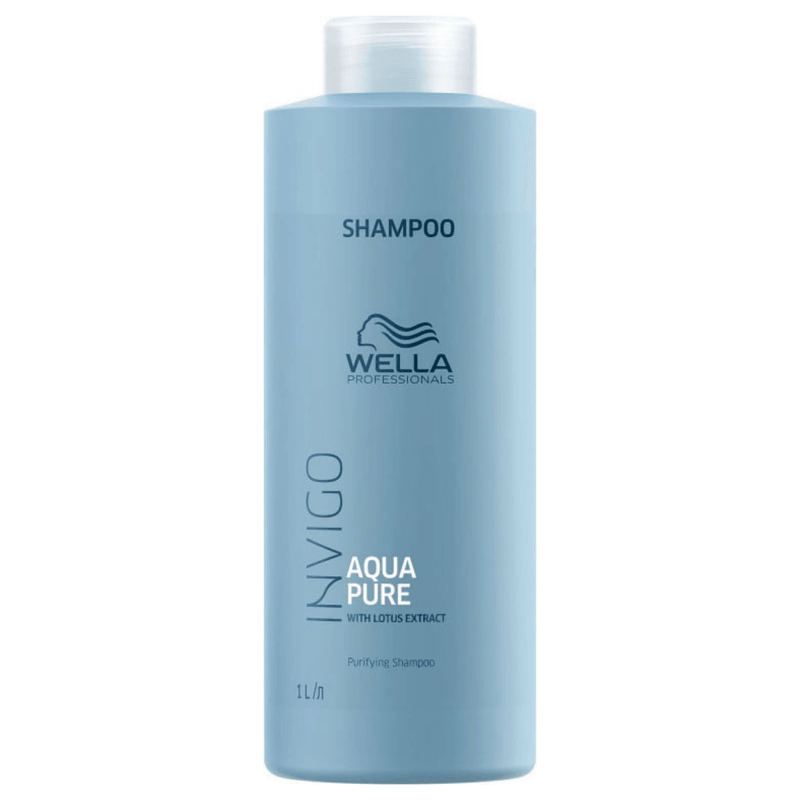 Wella Invigo Aqua Pure Balance Shampoo 1 Litre - Haircare Market