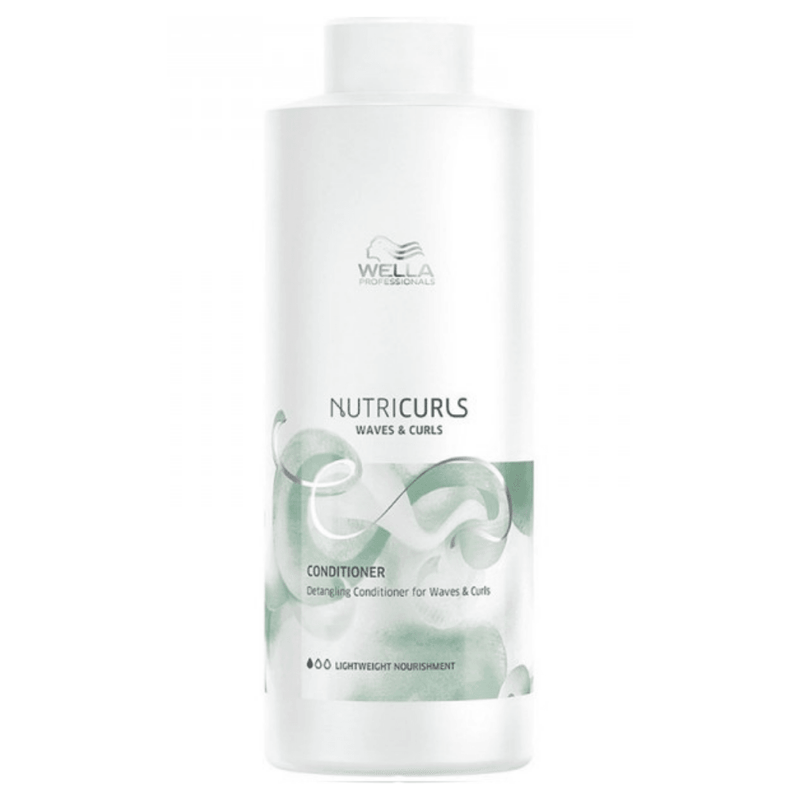 Wella Nutri Curls Detangling Conditioner 1 Litre - Haircare Market